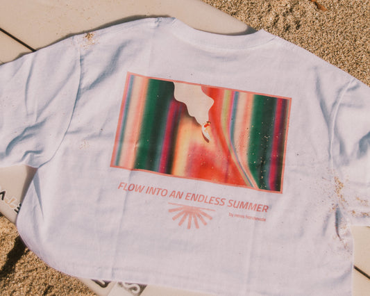 Flow Crop Top Pink