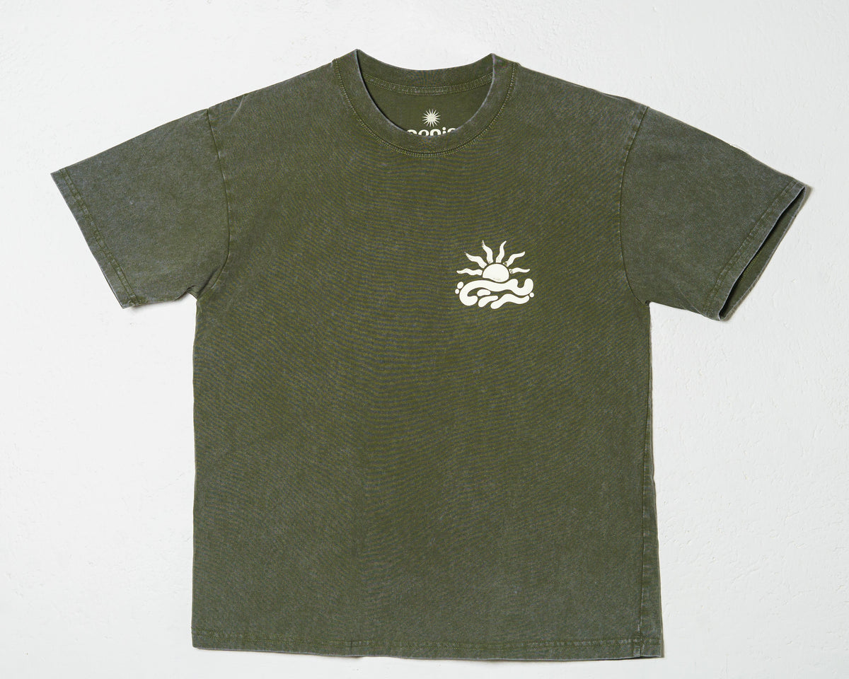 Better Waves Tee – Olive Green